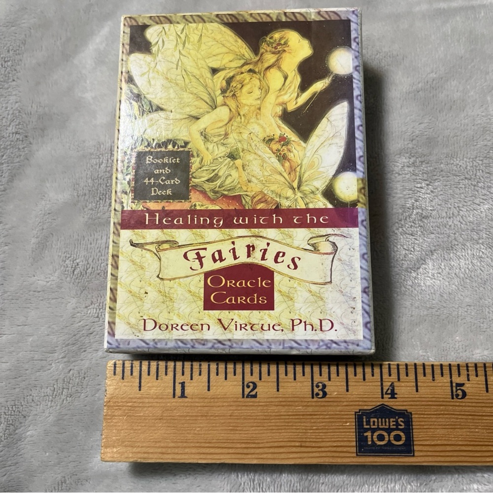 Healing with the Fairies Oracle Cards Guidebook & Book By Doreen Virtue Complete - Picture 9 of 15